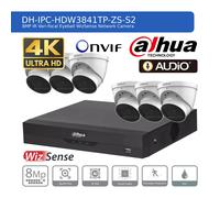 DAHUA IP 4K CCTV SECURITY SYSTEM 8MP AUDIO CAMERA COLORVU HD OUTDOOR NIGHTVISION
