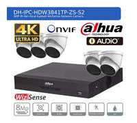 DAHUA IP 4K CCTV SECURITY SYSTEM 8MP AUDIO CAMERA COLORVU HD OUTDOOR NIGHTVISION