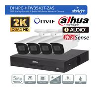 DAHUA IP CCTV SECURITY SYSTEM 5MP AUDIO MIC CAMERA COLORVU OUTDOOR NIGHT VISION