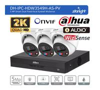 DAHUA IP CCTV SECURITY SYSTEM 5MP AUDIO MIC CAMERA COLORVU OUTDOOR NIGHT VISION