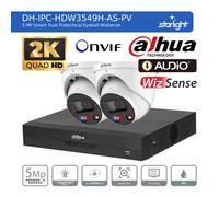 DAHUA IP CCTV SECURITY SYSTEM 5MP AUDIO MIC CAMERA COLORVU OUTDOOR NIGHT VISION