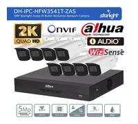 DAHUA IP CCTV SECURITY SYSTEM 5MP AUDIO MIC CAMERA COLORVU OUTDOOR NIGHT VISION