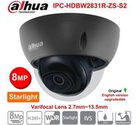 Dahua IPC-HDBW2831R-ZS-S2 8MP 5x Zoom Varifocal Starlight PoE Dome Camera Black
