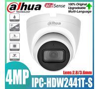 Dahua IPC-HDW2441T-S 4MP IP Camera POE IR Starlight Wizsense Built in MIC AI