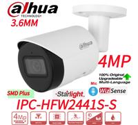 DAHUA IPC-HFW2441S-S Brand Original SMD+ 4MP WizSense Bullet IR MIC IP Camera
