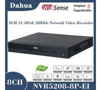 Dahua NVR 8CH 8PoE 8MP Wizsense H.265+ 1U Network Video Recorder NVR5208-8P-EI
