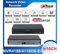 Dahua NVR4108/4116HS-EI 8/16 Channel 1U 4K AI H.265+ WizSense NVR w/o PoE Port