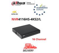 Dahua NVR4116HS-4KS2/L 16 Channel Compact 1U 1HDD Network Video Recorder