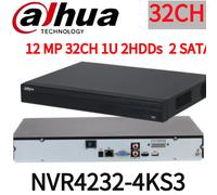 Dahua NVR4232-4KS3 32CH NVR 12MP 2HDDs SMD+ H.265 Lite Network Video Recorder