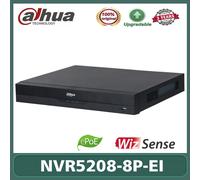 Dahua NVR5208-8P-EI NVR 8CH 8PoE 8MP 4K Wizsense Network Video Recorder SMD Plus