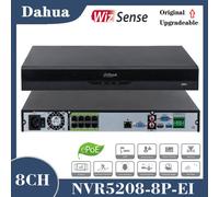 Dahua NVR5208-8P-EI NVR 8CH 8PoE 8MP Wizsense H.265+ 1U Network Video Recorder