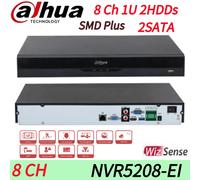 Dahua NVR5208-EI 8CH 2SATA 1U AI 4K UHD 32MP WizSense Network Video Recorder