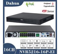 Dahua NVR5216-16P-EI NVR 16CH 16POE H.265+ SMD+ WizSense AI Face Recognition LOT