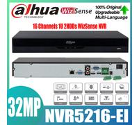 Dahua NVR5216-EI AI NVR 4K 16CH 2SATA WizSense SMD+ ANPR Network Video Recorder