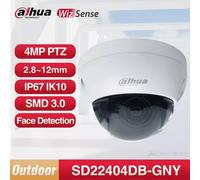 Dahua SD22404DB-GNY 4MP 4x Zoom Starlight WizSense Network PTZ CCTV Camera