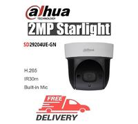 Dahua Technology SD29204UE-GN 2MP 4x Starlight IR PTZ Network Camera, intrusion