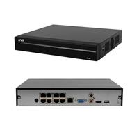 DahuaSecurity Advanced 8-Channel 8 PoE Port Digital Video Recorder with 4K HDMI Output and AI Surveillance Features NVR for Home Security Camera System（not Include HDD） (NVR-8ch-8POE-0t)
