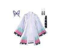 Daiendi Shinobu Kocho Cosplay Costume, Demon Hashira Anime Costume, Kimono Coat, Halloween, Carnival, XL