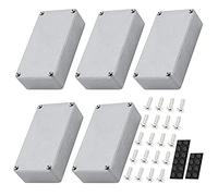 DaierTek 5pcs 1590B Guitar Pedal Enclosure Aluminum Diecast Stomp Box Case 112x61x32mm Toggle Switch Box