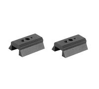 Daijianbin 2X Dovetail Rail Plate Telescope Finder Base Spacer Astronomy Telescope Mount Accessories Guide Dovetail Rail,Black
