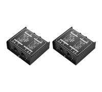 Daijianbin 2X Premium Direct Injection Molded Audio Box - Passive DI Unit Canceller with Input Pad for Guitar and Bass Connections
