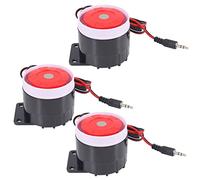 Daijianbin 3X Wired Mini Siren for Home Security Alarm System Horn Siren 120DB 12V