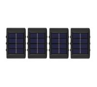 Daijianbin 4PCS Solar Wall Lamp Outdoor Waterproof Solar Powered Light UP and Down Illuminate Home Garden Decoration Sunlights,C