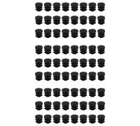 Daijianbin 72Pack Chair Table Legs Plug 22mm Diameter Round Plastic Cover Thread Inserted Tube to Protect the Floor and Bumps