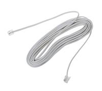 Daijianbin 9M 30ft RJ11 6P2C Modular Telephone Phone Cables Wire White