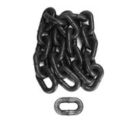Daijianbin Dog Traction Rope Simulation Thick Chain Big Iron Chain Funny Prank Dog Walking Pet Supplies Rope Black