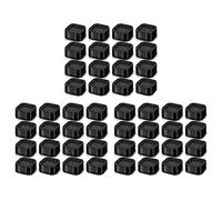 Daijianbin Furniture Risers Adjustable Bed Risers 1.38In Stackable Heavy Duty Bed Lifts Risers Square Bed Raising Blocks 48 Pcs
