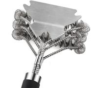 Daijianbin Grill Brush and Scraper Bristle Free - Safe BBQ Brush for Grill - Stainless Grill Grate Cleaner - Safe Grill Replacement
