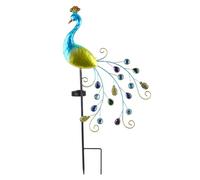 Daijianbin Metal Outdoor Decor Stake Light LED Solar Lawn Lamp Waterproof Solar Pathway Light for Courtyard Garden Path Lawn A