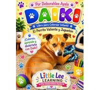 Daiki Coloring Book/ Cute Puppy Printable PDF/ Instant Download