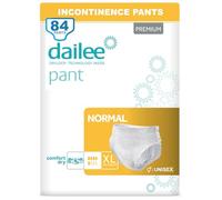 Dailee Pants Normal XL - 84x Adult Nappies - 6 Pack of 14 Incontinence Pants for Women and Men - High Absorbency Pull Up Diapers, Disposable Protective Briefs