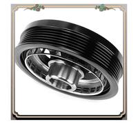 daili store Car Crankshaft Belt Pulley Harmonic Balancer Crank Shaft Belt Drive Pulley Compatible With Chevy Compatible With Buick 24504609