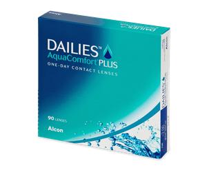 Dailies AquaComfort Plus (90 lenses) Stärke: -2.50, BC: 8.70, DIA: 14.00 -2.50 8.70 14.00