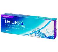 Dailies AquaComfort Plus Multifocal (30 lenses) Stärke: -7.75, BC: 8.70, DIA: 14.00, Add power: MED (MAX ADD +2.00) -7.75 8.70 14.00