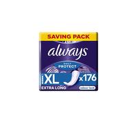 Dailies Panty Liners For Women, Daily Protect, Long Plus, 176 Liners (44 x 4 Packs) SAVING PACK, For Light Bladder Leak,