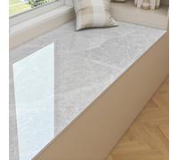 Dailify Self-adhesive Bay Window Sticker Marble Style, Indoor Window Sill Replacement Wallpaper Peel & Stick, PVC Window Sills Cover Protector(Style D,300x40cm (9.8x1.3ft))