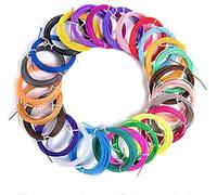 DAILINK 3D Filament, PLA 1.75mm, 50m, 10 Colors, Compatible with Most 3D Pens and Printers