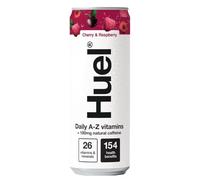 Daily A-Z Cherry Raspberry Sparkling Multivitamin Energy Drink 330ml Pack of 1 Vegan Electrolytes Minerals Coffeine Compatible with Huel Nutrition Bar with Welari Thank You Card | (1pack) (330ml)