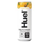 Daily A-Z Pineapple Mango Sparkling Multivitamin Energy Drink 330ml Pack of 1 Vegan Electrolytes Minerals Coffeine Compatible with Huel Nutrition Bar with Welari Thank You Card | (1pack) (330ml)