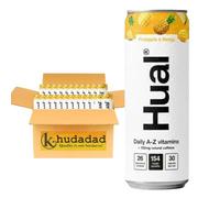 Daily A-Z Vitamins Energy Drink 12 x 330ml Cans | Pick Any Flavour | Blue Raspberry, Cherry & Raspberry, Pineapple & Mango, Watermelon | Low-Calorie, Energy Drink (Pineapple & Mango)