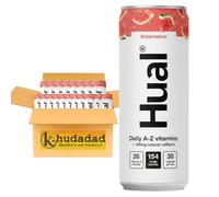 Daily A-Z Vitamins Energy Drink 12 x 330ml Cans | Pick Any Flavour | Blue Raspberry, Cherry & Raspberry, Pineapple & Mango, Watermelon | Low-Calorie, Energy Drink (Watermelon)