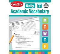 Daily Academic Vocabulary, Grade 6 Teacher Edition