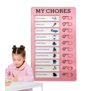 Daily Activity Chart for Adults - Routine Planner with Removable Boxes, Reusable Scroll Panel for Organizing Activities, Perfect Visual Reminder for Your C