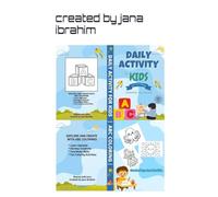 Daily Activity for kids fun coloring Books ABC: انشطة يومية للاطفال كتاب ممتع لتلوين الحروف الابجدية الانجليزية ABC