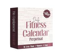 Daily Activity Tracker, Desktop Fitness Planner, 10x8 Inches Portable Stand with Monthly View, Waterproof Cardstock Gym Companion, Sl esign with High Contrast Wellness Aid for Offices and Bedrooms