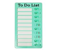 Daily Affairs Checklist Wall Mount Memo Boards Portable Adjustable Checklist Board for Home Elder Care Pad Cute for Women Men Work